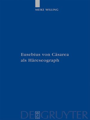 cover image of Eusebius von Cäsarea als Häreseograph